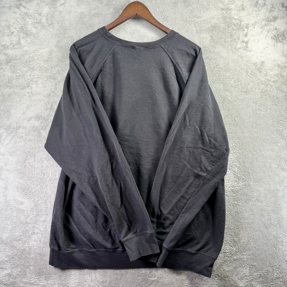 Daisy Street Bonjour Mon Amour Womens Size 10 Sweatshirt Black Long Sleeve - Picture 5 of 9